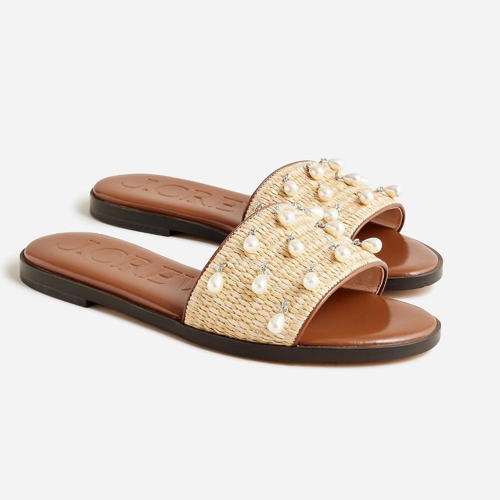 J. Crew Georgina Sandals 7.5 NWOB